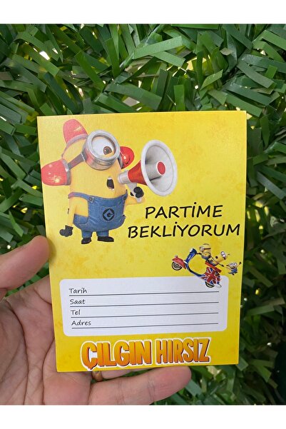 MFM Invitație tematică Despicable Me Minion 10 buc