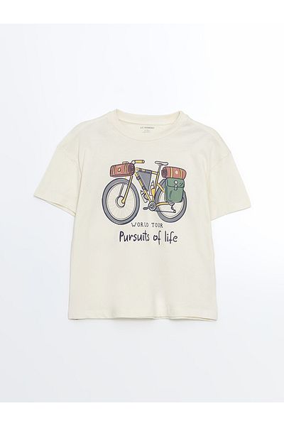 LC Waikiki Standard Mold 100% Cotton Baby Boy T-Shirt Συσκευασία 2 τεμαχίων