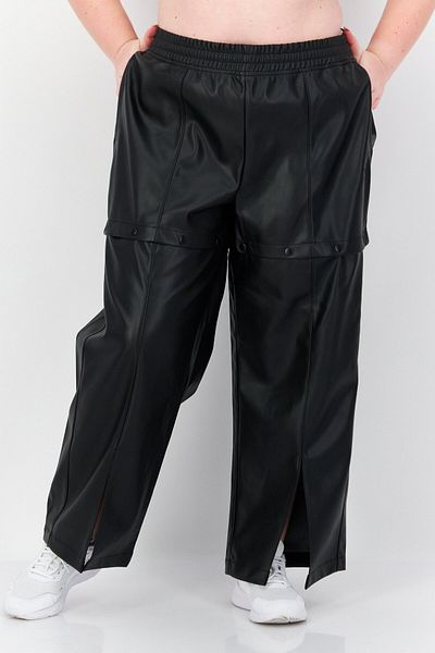 adidas Women Plus Size Fit Training Track Pants, Black