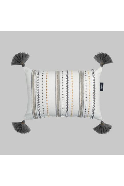 Sarev Perna Decorativa Renna alba - 30*45 cm