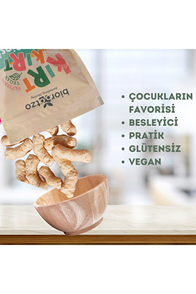 Biorootzo Kırt Kırt Glütensiz Ve Vegan Sağlıklı Atıştırmalık Kinoa Cipsi 30 G