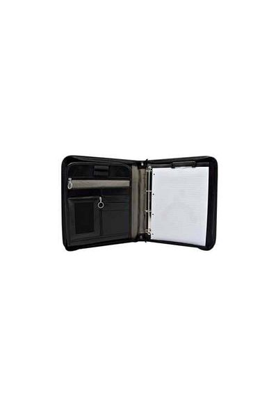 Önder London Handle Zipper Bag Black
