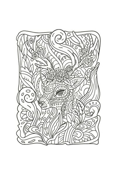 Artdeco Tabiat 30X40 Cm Geyik Yavrusu Desenli Tuval