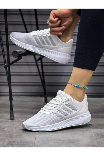 homiro Unisex Fuspet Poly Sole Sneakers-White