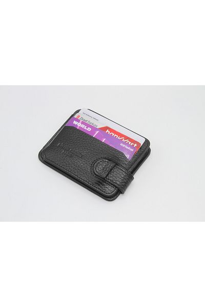 Pierre Cardin Genuine Leather Card Holder and Keychain Set - Pc0510