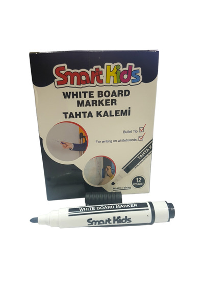 3573-SMART KIDS SIYAH TAHTA KALEMI 12 LI