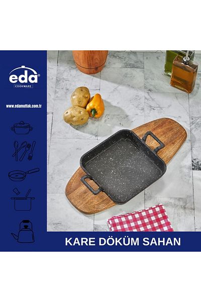 Eda 18 cm Square Cast Iron Sahan