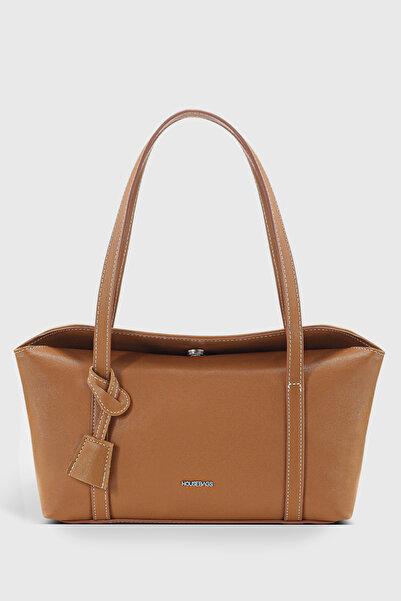 Housebags Kapaklı Bowling Camel Omuz Çantası 270