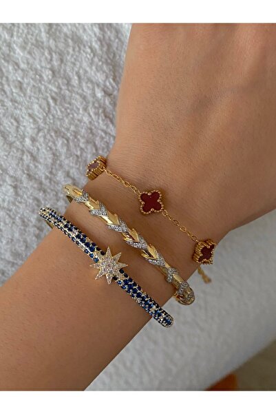 h&b design jewel Çelik Ok Detay Kelepçe Bileklik