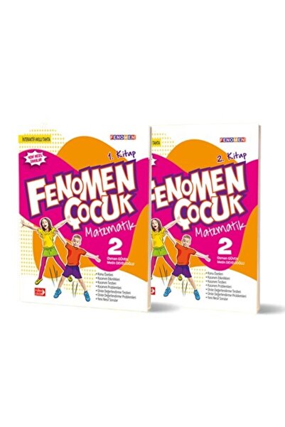 Genel Markalar Fenomen Çocuk 2.sınıf Matematik 1 ve 2. Kitap Konu Özetli Soru...