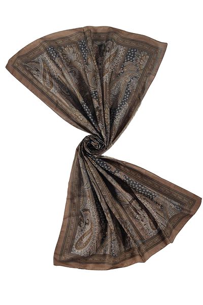 mim eşarp Enba Ethnic Σχέδιο Μαλακό Βαμβακερό Σάλι 75x190 cm