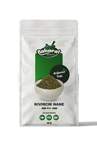 BAHARAT MARKET Spearmint Tea (kıvırcık Nane) 100 Gr