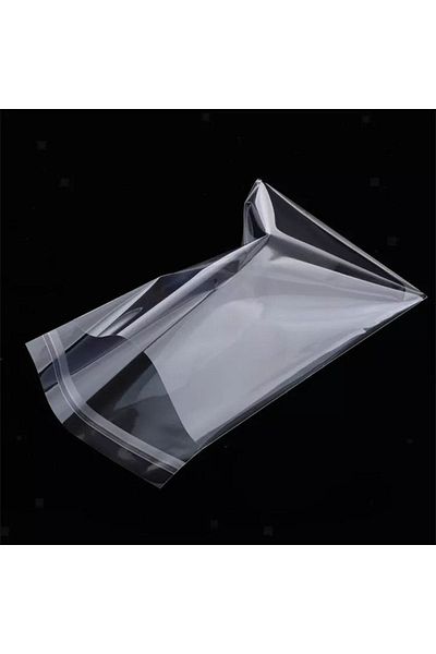 BAKOM AMBALAJ Transparent Gelatin Bag with Tape 30x50 (Dowry Bag) 50 Pieces
