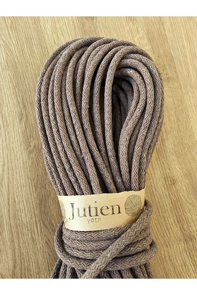 Jutien Βαμβακερό κορδόνι - 10 μέτρα μακρόστρωμα, σχοινί καλαθιού, σχοινί Sula, σχοινί σφουγγαρίστρας, σχοινί χόμπι, σχοινί κούνιας