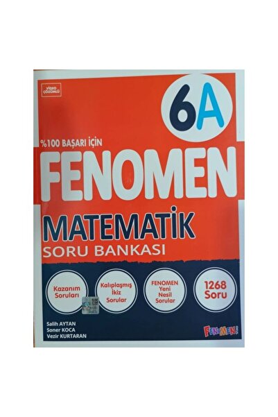 Gama Yayınları FENOMEN 6.SINIF MATEMATİK A SORU BANKASI