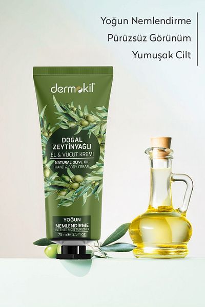 Dermokil Zeytinyağı El Ve Vücut Kremi 75 ml