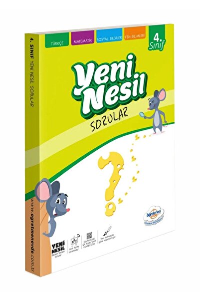 öğretmen evde Öğretmen Evde Yayınları 4. Sınıf Yeni Nesil Sorular Kitabı