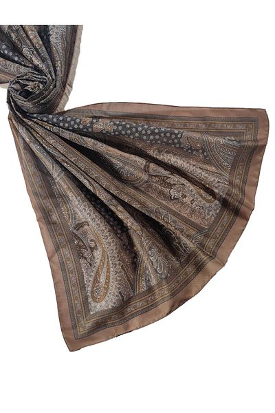 mim eşarp Enba Ethnic Σχέδιο Μαλακό Βαμβακερό Σάλι 75x190 cm