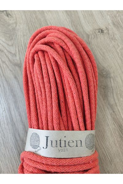 Jutien Βαμβακερό κορδόνι - 10 μέτρα μακρόστρωμα, σχοινί καλαθιού, σχοινί Sula, σχοινί σφουγγαρίστρας, σχοινί χόμπι, σχοινί κούνιας