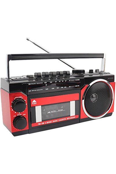 Nostaljik Lezzetler Nostalji Tasarımlı Kaset Ve Müzik Çalar PX-250BT Kaset-Bl...