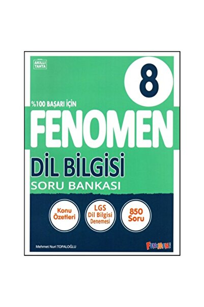 Gama Yayınları FENOMEN 8.SINIF DİL BİLGİSİ SORU BANKASI