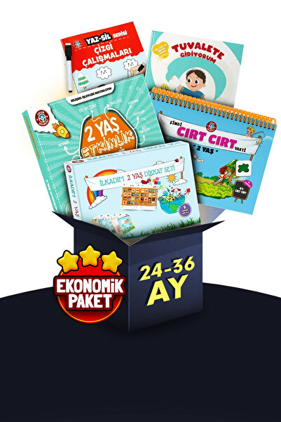 Çocuk Akademi 24-36 Ay Ekonomik Paket Özel Seri