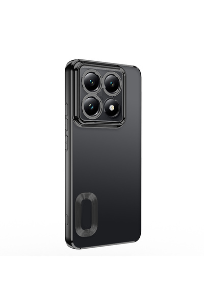 m.tk moveteck Case for Xiaomi Mi 14t Pro Case Full Camera Protection Metallic Glossy Color Edge Soft Silicone Cover with Lens