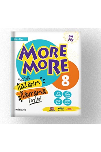 Kurmay Yayınları More & More 8. Sınıf Haftalık Kazanım Kavrama Föyleri