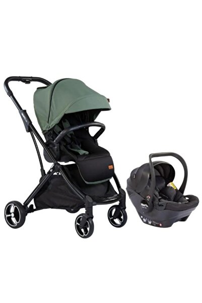 Kraft Viva I-size Çift Yönlü Tek Elle Katlanabilir Travel Sistem Bebek Arabas...