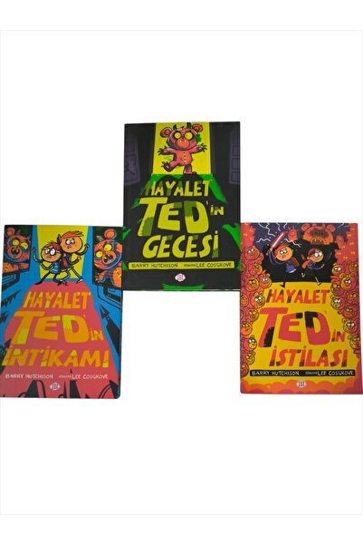 dokuzyayinlari HAYALET TEDİN MACERALARI 3 KİTAP SET