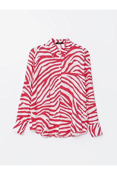 LC Waikiki Eco Pattern Women's Shirt Tunic
