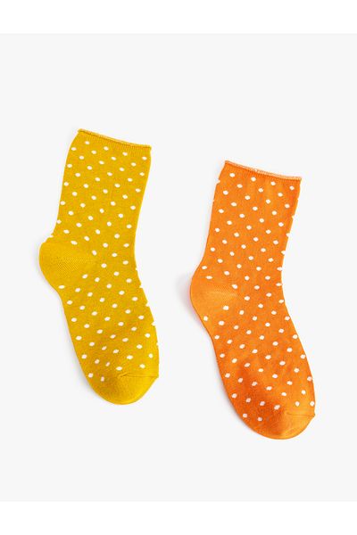 Koton Set of 2 Polka Dot Socks