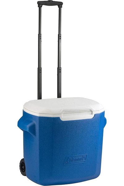 Coleman Performance 28 QT Tekerlekli Soğutucu Buzluk 26 Lt MAVİ/BEYAZ