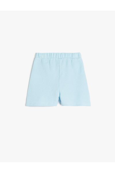 Koton Pantaloni scurți din bumbac cu buzunar elastic în talie