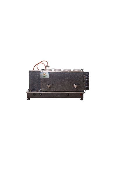 SAFİR 4 demlikli çay ocağı 4 Gözlü Gümüş Gri Boyalı Çay Kazanı Elektrik + Tüp...