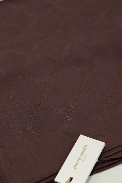 Pierre Cardin Σάλι Lyocell Monogram - 1080800-931 - Καφέ