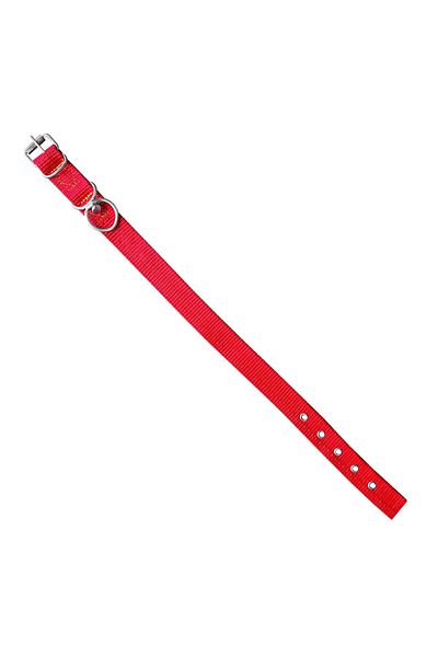 SAVEX Woven Dog Collar Red 4*70 cm