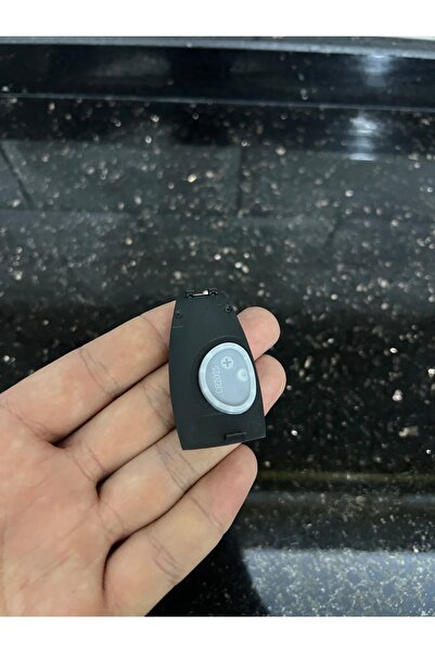 kaytaz Cheie Mercedes - 3 butoane cu margine cromată și spatele cheii compatibil cu interiorul