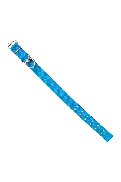 SAVEX Woven Dog Collar Blue 5*80 cm