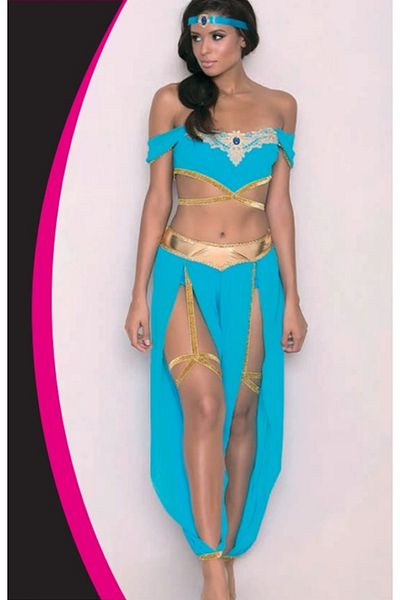 For Dreams 8120 Blue Fancy Dancer Costume