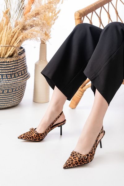 Egepass Asel Banded Buckle Elegant Heel Women