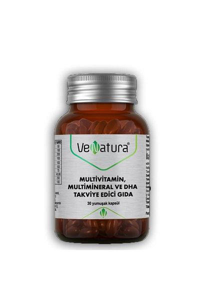VeNatura Multivitamin, Multimineral and Dha 30 Capsules