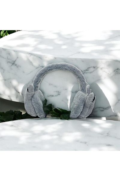 CNS Concept Unisex Adult & Child Grey Pikachu Plush Earphones - Premium