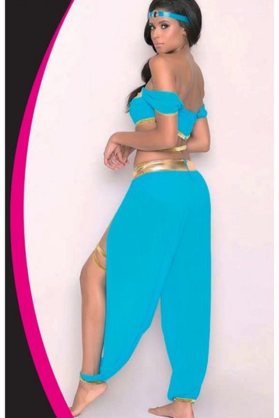 For Dreams 8120 Blue Fancy Dancer Costume