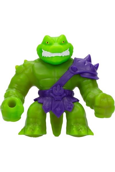Tower Toys GJT51000 Heroes Of Goo Jıt Zu - شخصية قابلة للتمدد باللون الأخضر المرن @ROCKJAW@