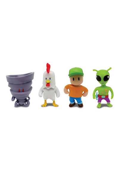 Tower Toys سلسلة Stumble Guys 2 - مجموعة شخصيات مرخصة - السيد. Stumble - الدجاج - الغريبة الخضراء