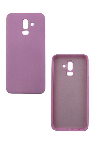 batuteknoloji Galaxy J8 İç Yüzeyi Kadife Nano Lansman Silikon Kılıf