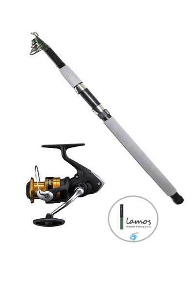 Shimano Fx 4000 Fc & Balza Carera 270cm Mix Carbon Teleskopik Olta Kamış Seti
