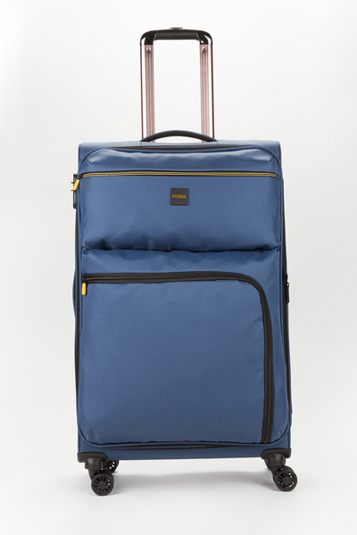 Fossil Ultra Light Mavi Kumaş Büyük Boy Valiz