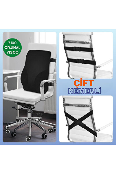 Ankanorm Visco lumbar pillow back cushion orthopedic lumbar cushion orthopedi...